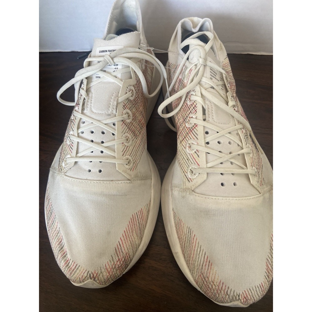 Adidas x Allbirds Adizero 2.94 Kg CO2e Carbon Footprint White Sneaker Women 8.5